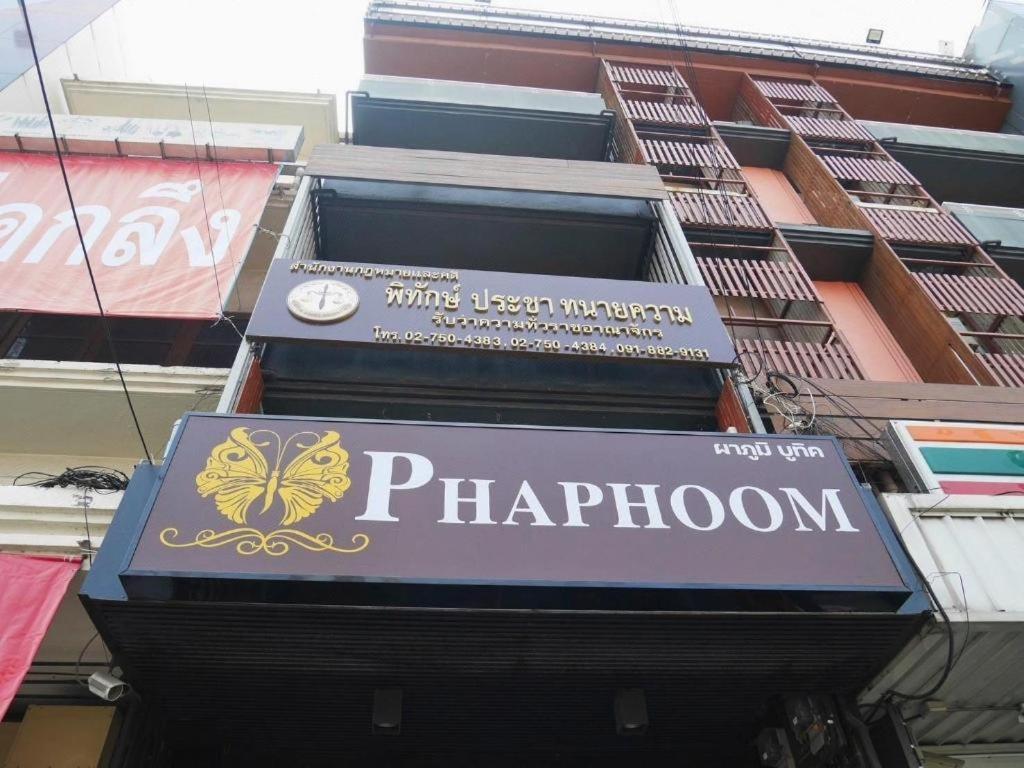 Phaphoom Boutique Residence Bangkok Kültér fotó